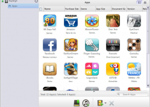 software - AVCWare iPad Apps Transfer for Mac 1.0.0.20120816 screenshot