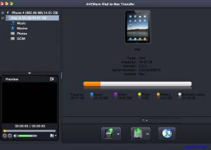 software - AVCWare iPad to Mac Transfer 3.3.0.1220 screenshot