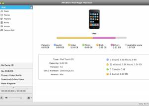 software - AVCWare iPod Magic Platinum for Mac 5.4.10.20130320 screenshot