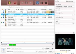 software - AVCWare Video Converter Ultimate for Mac 7.7.0.20130327 screenshot