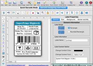 Barcode Maker Mac Edition screenshot