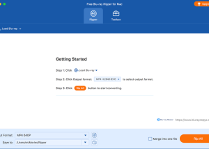 Blu-ray Master Free Blu-ray Ripper for Mac screenshot