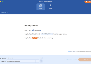 software - Blu-ray Master Free DVD Ripper for Mac 1.0.10 screenshot