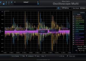 Blue Cat's Oscilloscope Multi for Mac OS X screenshot