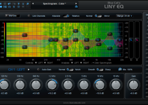 software - Blue Cat's Widening Liny EQ for Mac OS X 5.21 screenshot