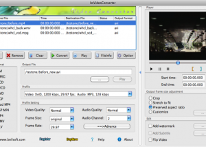 Boilsoft Video Converter for Mac screenshot