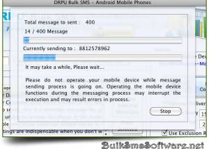 Bulk SMS Mac Android screenshot