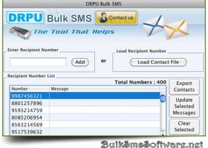 Bulk SMS Mac screenshot