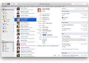 Full BusyContacts for Mac OS X screenshot