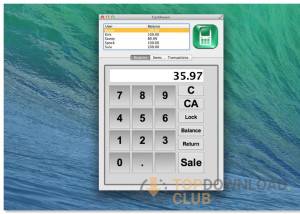 CashHaven for Mac OS X screenshot