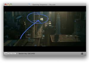 cineSync for Mac OS X screenshot