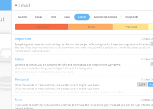 Clean Email screenshot