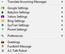 software - Clownfish for Skype (Mac OS X) 1.00 screenshot