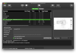 software - CM ComboTIFF 3.5.8 screenshot