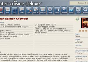 Computer Cuisine Deluxe for Mac OS X screenshot