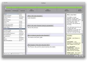 Contour for Mac OS X screenshot