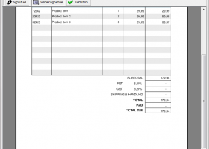 DigiSigner Pro for Mac OS X screenshot