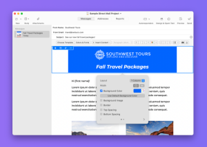 software - Direct Mail 6.2 screenshot