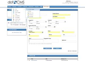 dotCMS Community Editionfor Linux screenshot