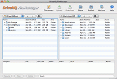 software - DriveHQ FileManager for Mac 2.2 B491 screenshot