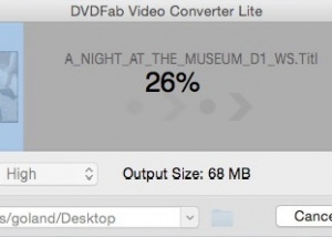 DVDFab Video Converter Lite for Mac screenshot