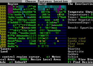 Dwarf Fortress for Mac OS X screenshot