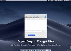 software - Easy File Encryptor for Mac 1.0 screenshot