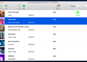 software - Easy Spotify Music Converter for Mac 2.6.3 screenshot