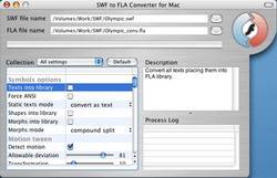 Eltima SWF to FLA Converter for MacOS screenshot