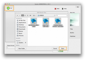 software - Epubor Mobi to ePub Converter for Mac 2.0.2.7 screenshot