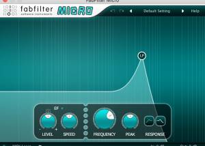 FabFilter Micro for Mac OS X screenshot