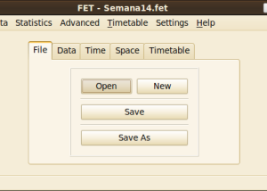 software - FET for Linux, Mac OS X 6.22.0 screenshot