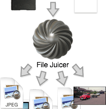 File Juicer for Mac OS X screenshot