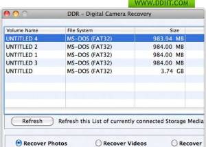 Files Recovery Mac screenshot