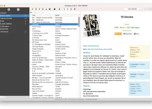 software - Filmotech for Mac OS X 3.11.0 screenshot