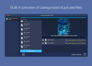 Fireebok Duplicates Finder screenshot