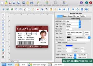 Free Mac Student ID Cards Tool screenshot