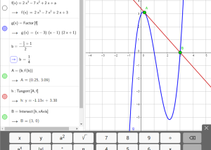 software - GeoGebra for Mac 6.0.845 screenshot