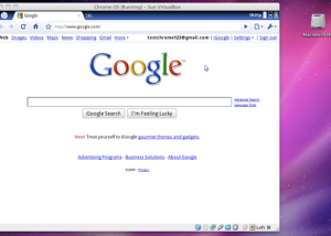 Full Google Chrome for Mac OS X screenshot