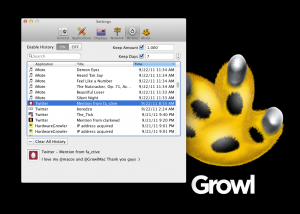 software - Growl 2.1.1 screenshot