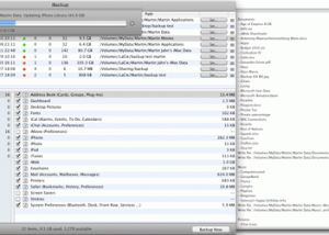 iBackup screenshot