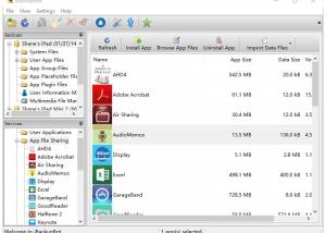 software - iBackupBot for Mac 5.4.4 screenshot