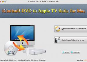 software - iCoolsoft DVD to Apple TV Suite for Mac 5.0.6 screenshot