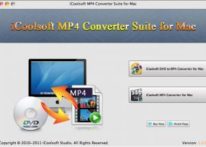 iCoolsoft MP4 Converter Suite for Mac screenshot