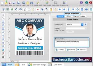 software - ID Badges Creator for Mac 7.8.2.3 screenshot