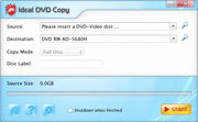 software - Ideal DVD Copy for Mac 2.0 screenshot