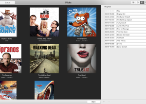 software - iFlicks for Mac OS X 3.8.1 screenshot