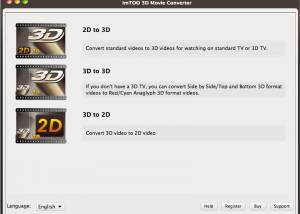 ImTOO 3D Movie Converter for Mac screenshot