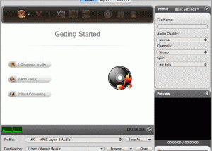 ImTOO Audio Converter Pro for Mac screenshot