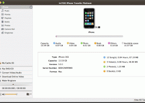 ImTOO iPhone Transfer Platinum for Mac screenshot